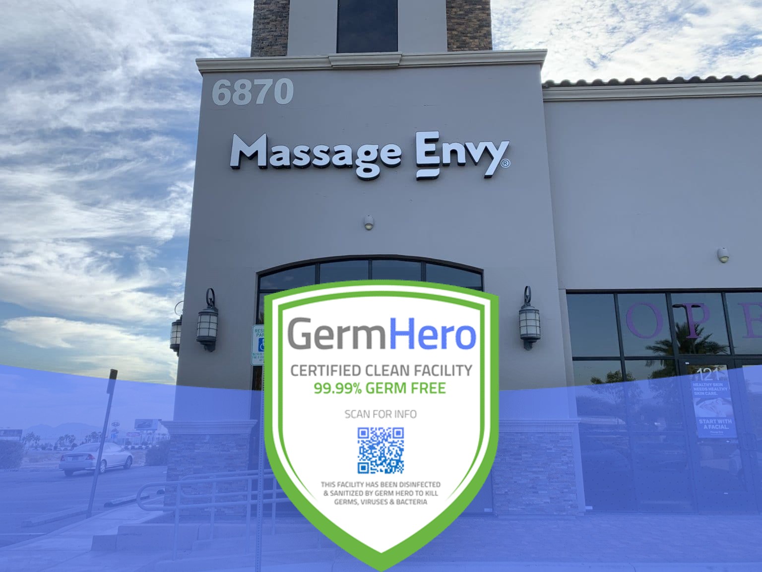Massage Envy Las Vegas Nevada Germ Hero Verified