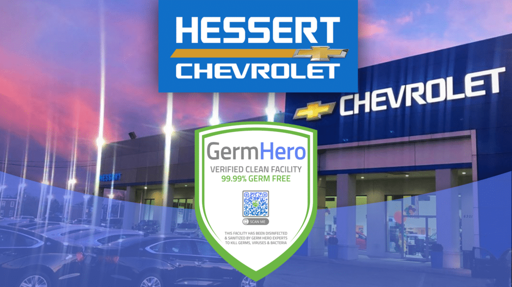 Hessert Chevrolet is Germ Hero Verified