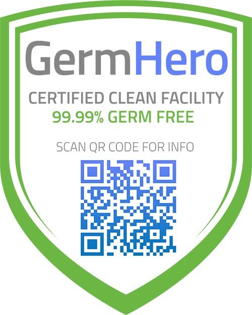 Germ Hero ShieGerm Hero 5 Star Ratingld Certified Clean Facility
