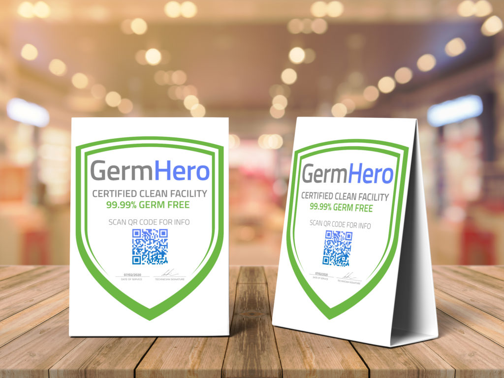 Germ Hero Certified Shield