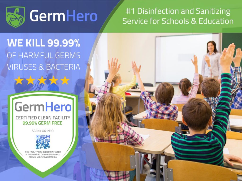 Germ Hero School and College Disinfection and Sanitizing Services