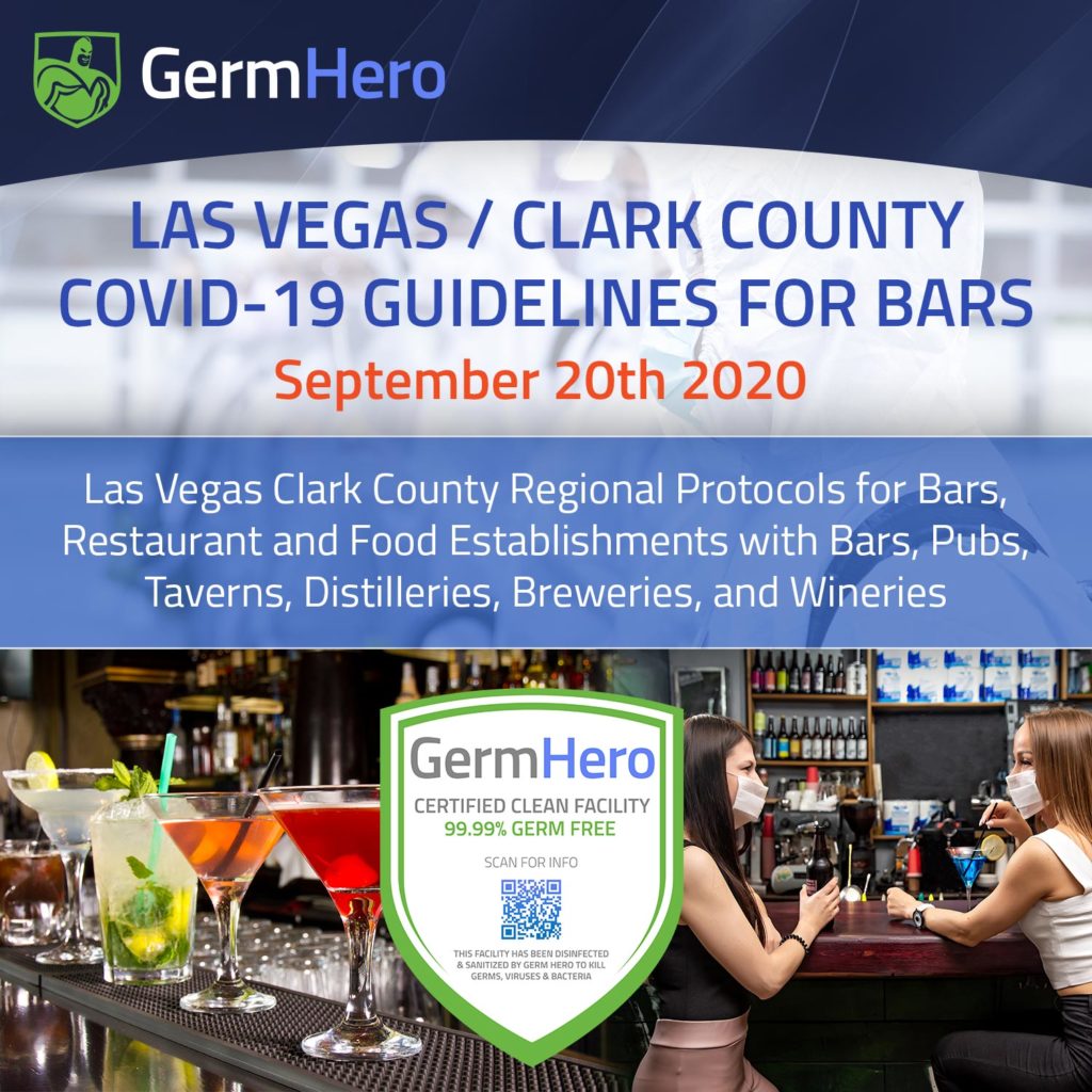 Las Vegas Clark County Covid19 Guidelines For Bars Sep 20 2020