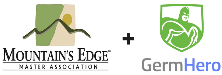 Mountains Edge and Germ Hero Partnership